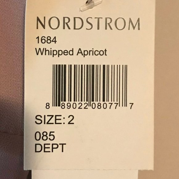 Reduced price! New Jenny Yoo bridesmaid w/tags-Inesse Chiffon Whpd Apricot sz 2 - Picture 5 of 6